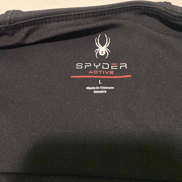 Spyder Intimates & Sleepwear Spyder Active Black Longline Racerback
